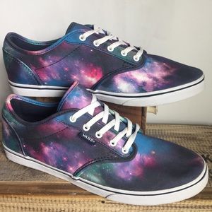 Vans galaxy milky way low top shoes women’s 9